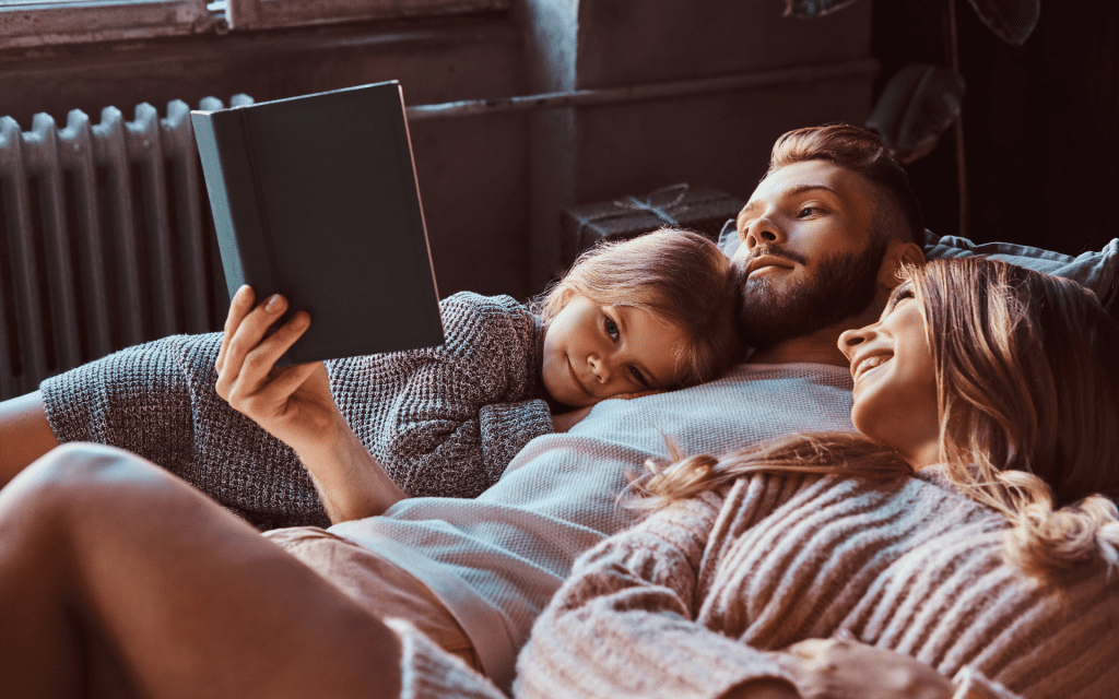 warm family home due to loft insulation